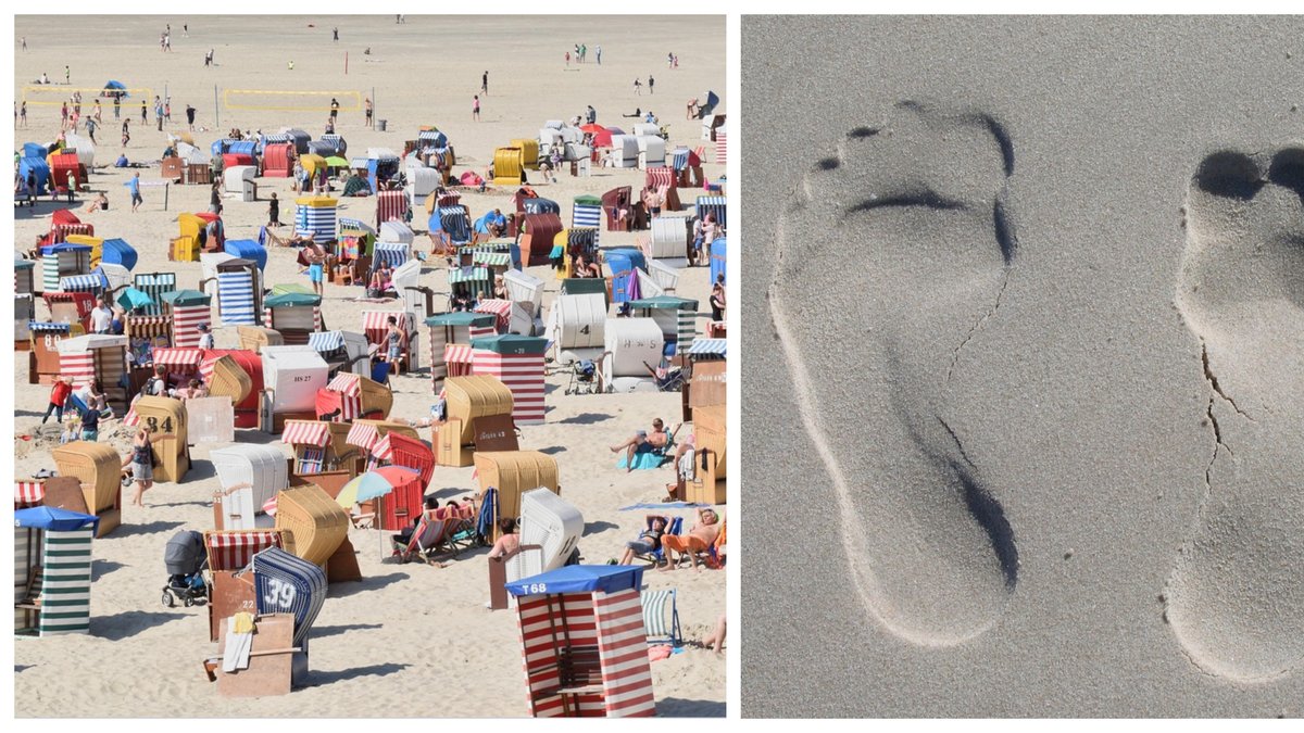 Turister tar med sig flera ton sand – varje år.